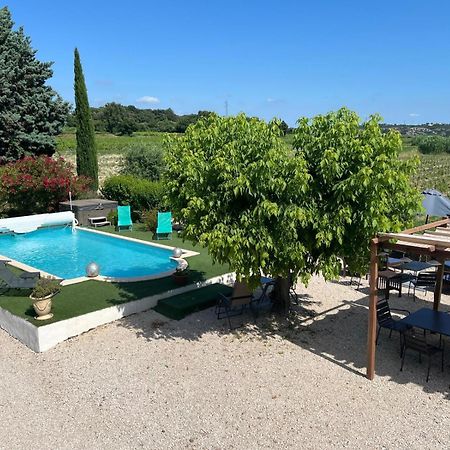 Mas 19E Entierement Climatise Avec Piscine A Usage Exclusif Roquemaure (Gard) Exterior foto