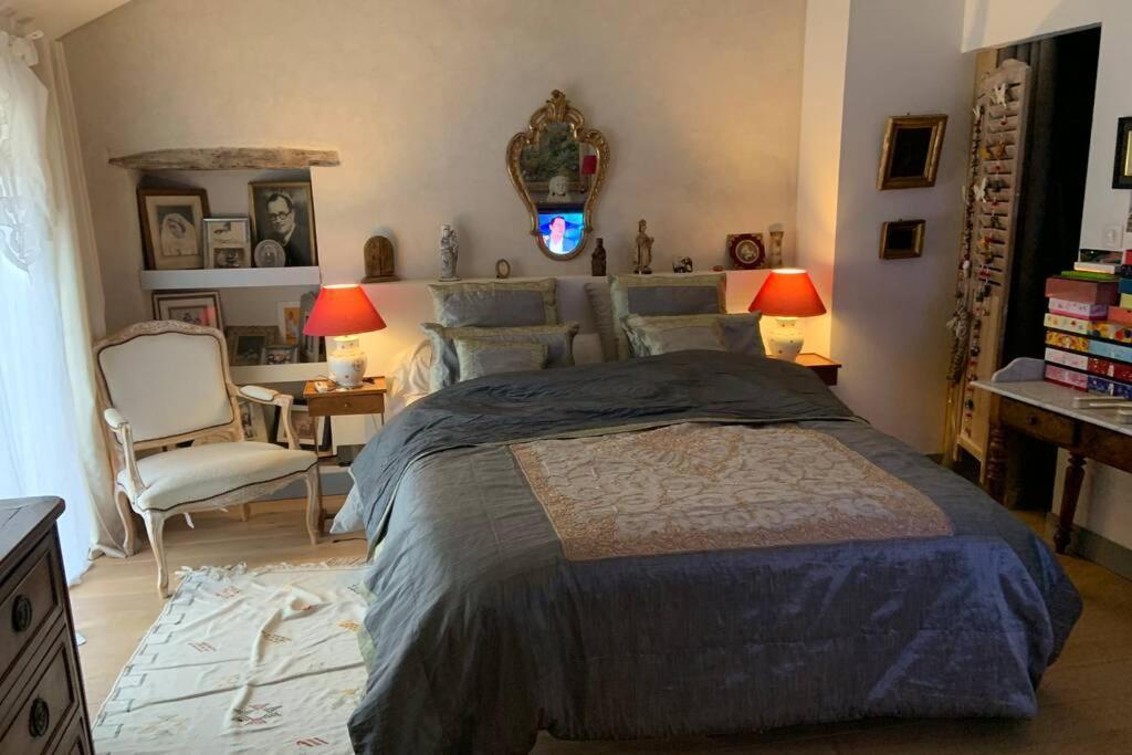 Mas 19E Entierement Climatise Avec Piscine A Usage Exclusif Roquemaure (Gard) Exterior foto